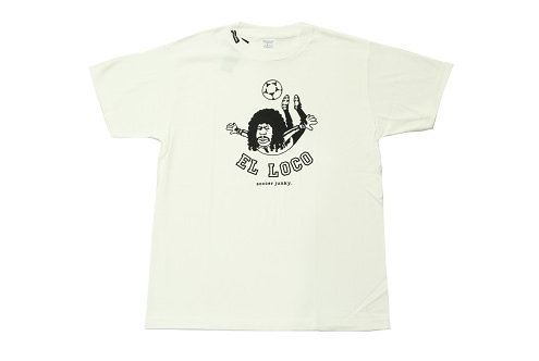 soccer junky×jerry】 EL LOCO Tシャツ(ホワイト) | 横浜市港南区の 
